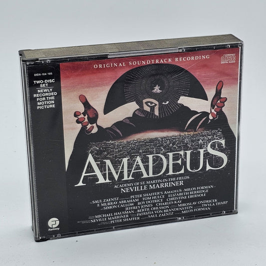 Fantasy Records - Neville Marriner | Amadeus Original Soundtrack Recording | 2 CD set - Compact Disc - Steady Bunny Shop