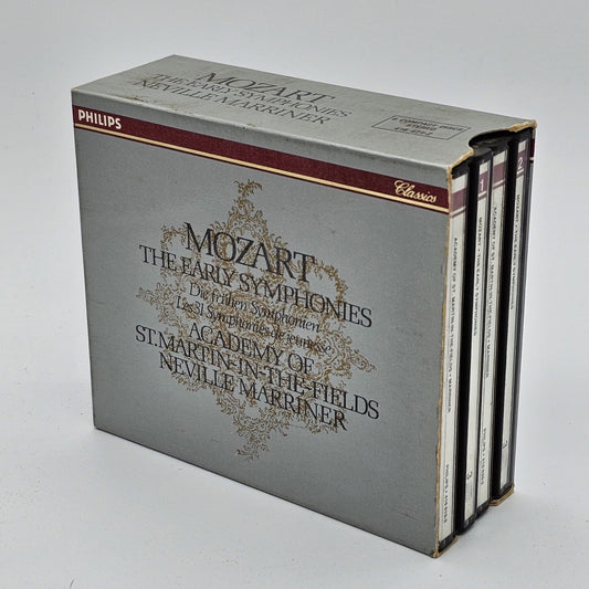 Philips - Neville Marriner | Mozart The Early Symphonies | 6 CD Set - Compact Disc - Steady Bunny Shop