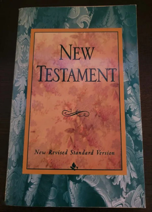Steady Bunny Shop - New Testament - New Revised Standard Version - American Bible Society - Paperback Book - Steady Bunny Shop