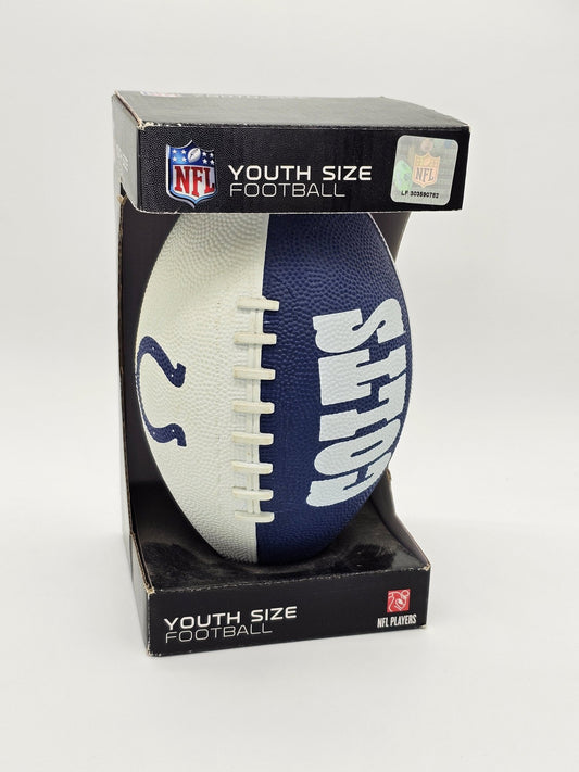NFL Players - NFL | Indianapolis Colts | Youth Sized | Mini Rubber Football - Ball - Steady Bunny Shop