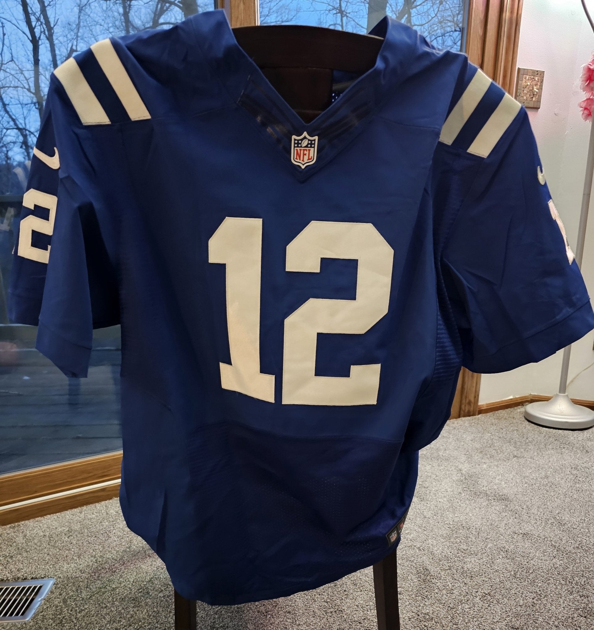 Nike - NFL | Men's Nike On Field Andrew Luck Indianapolis Colts Sewn Authentic Jersey | sz. 52 - NFL Jersey - Steady Bunny Shop