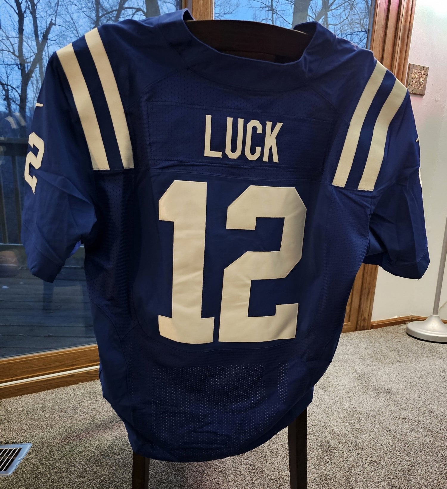 Nike - NFL | Men's Nike On Field Andrew Luck Indianapolis Colts Sewn Authentic Jersey | sz. 52 - NFL Jersey - Steady Bunny Shop