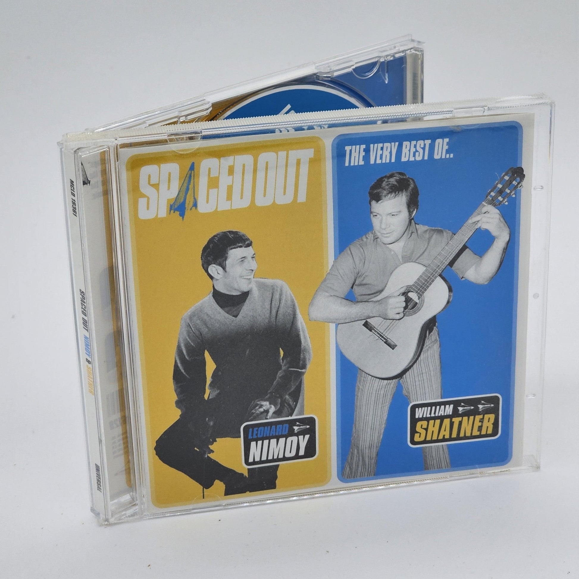 Universal Records - Nimoy & Shatner | Spaced Out | CD - Compact Disc - Steady Bunny Shop