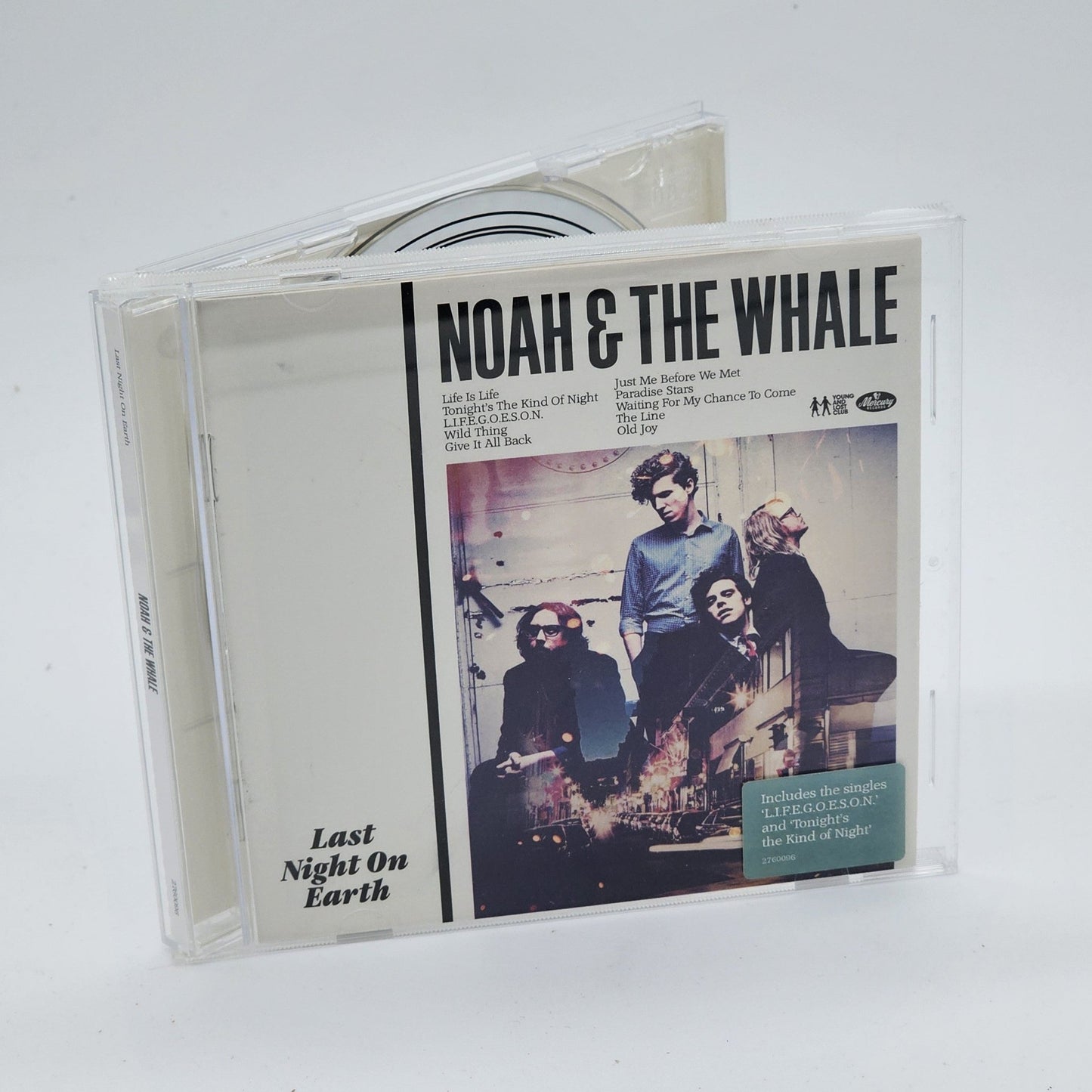 Mercury Records - Noah And The Wale | Last Night On Earth | CD - Compact Disc - Steady Bunny Shop