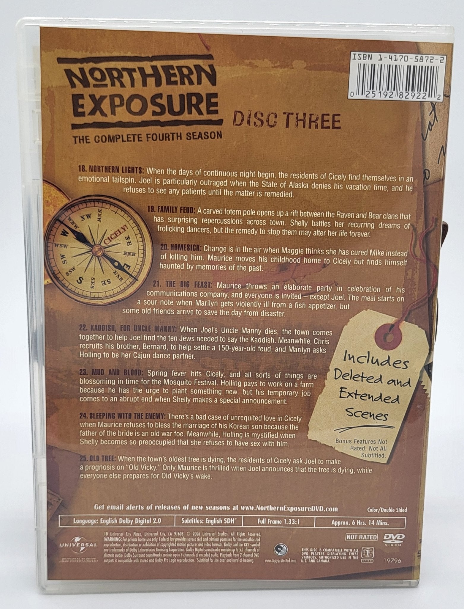 Universal Pictures Home Entertainment - Northern Exposure | DVD | The complete Fourth Season - DVD - Steady Bunny Shop