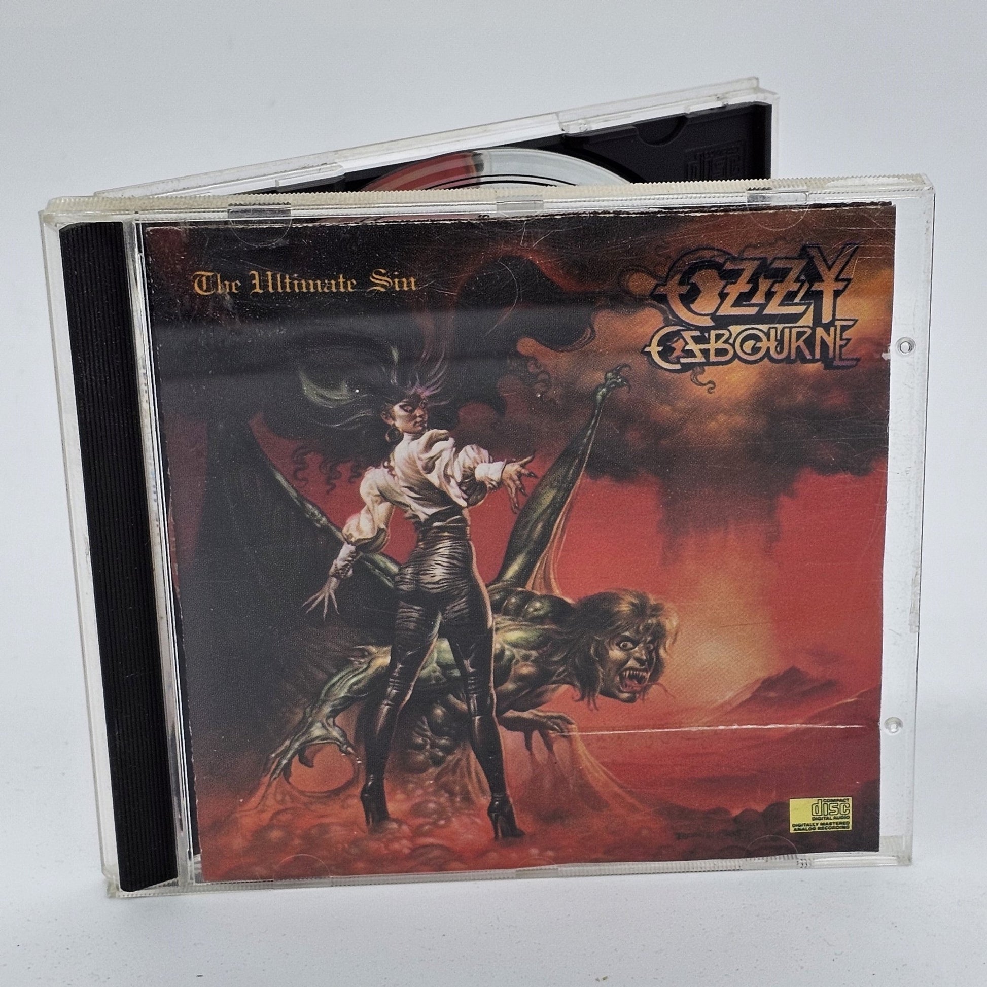 CBS Records - Ozzy Osbourne | The Ultimate Sin | CD - Compact Disc - Steady Bunny Shop