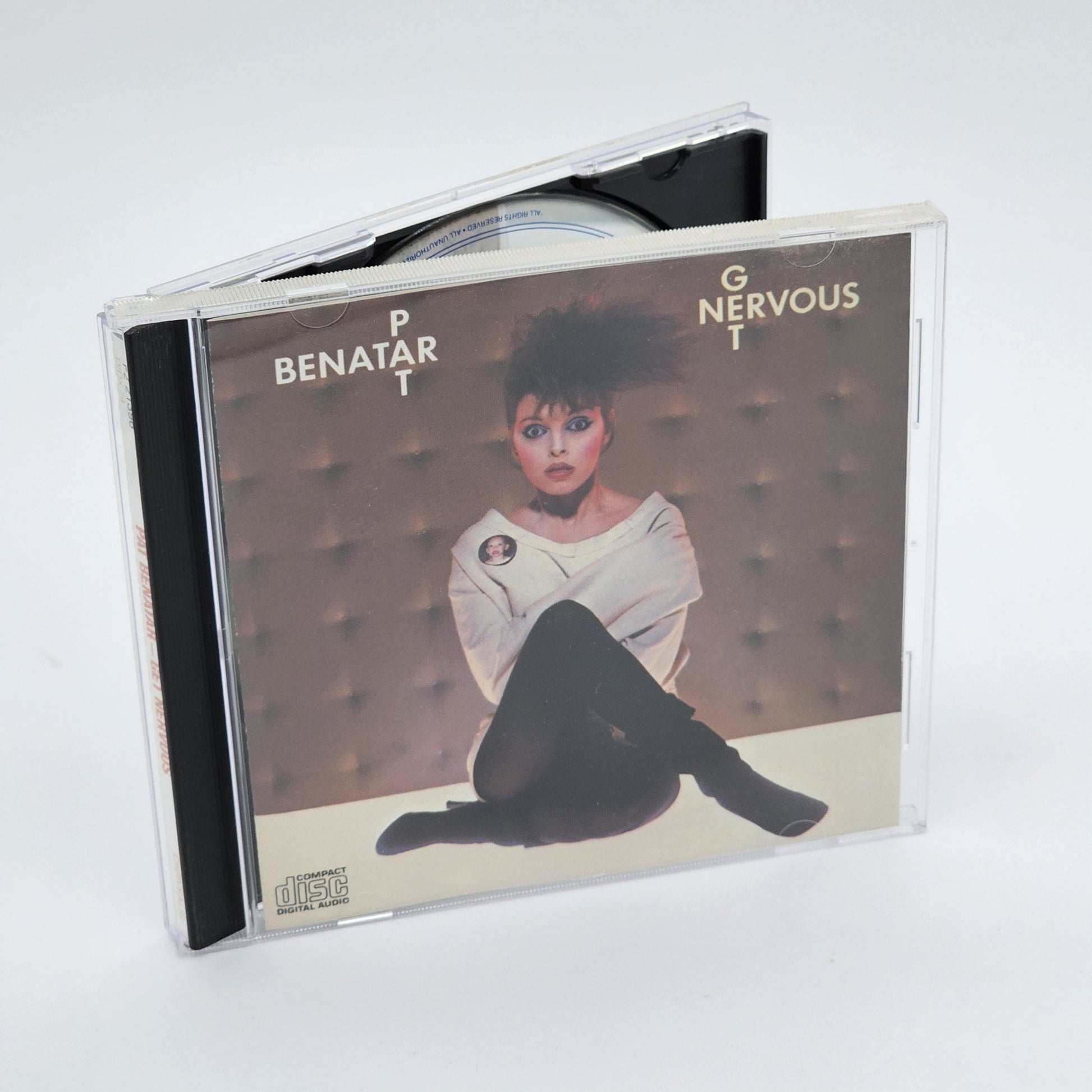 Chrysalis - Pat Benatar | Get Nervous | CD - Compact Disc - Steady Bunny Shop