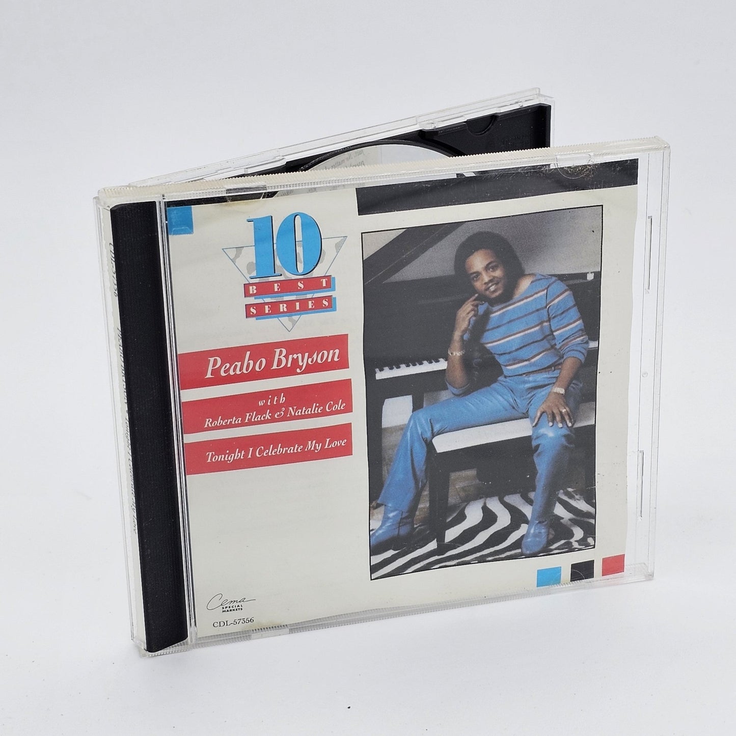 Cema - Peabo Bryson | Tonight I Celebrate My Love | CD - Compact Disc - Steady Bunny Shop