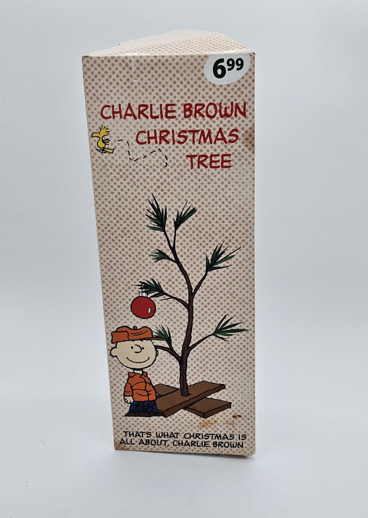 Product Works - Peanuts | Charlie Brown Christmas Tree | 14" Tall - Holiday Decoration - Steady Bunny Shop