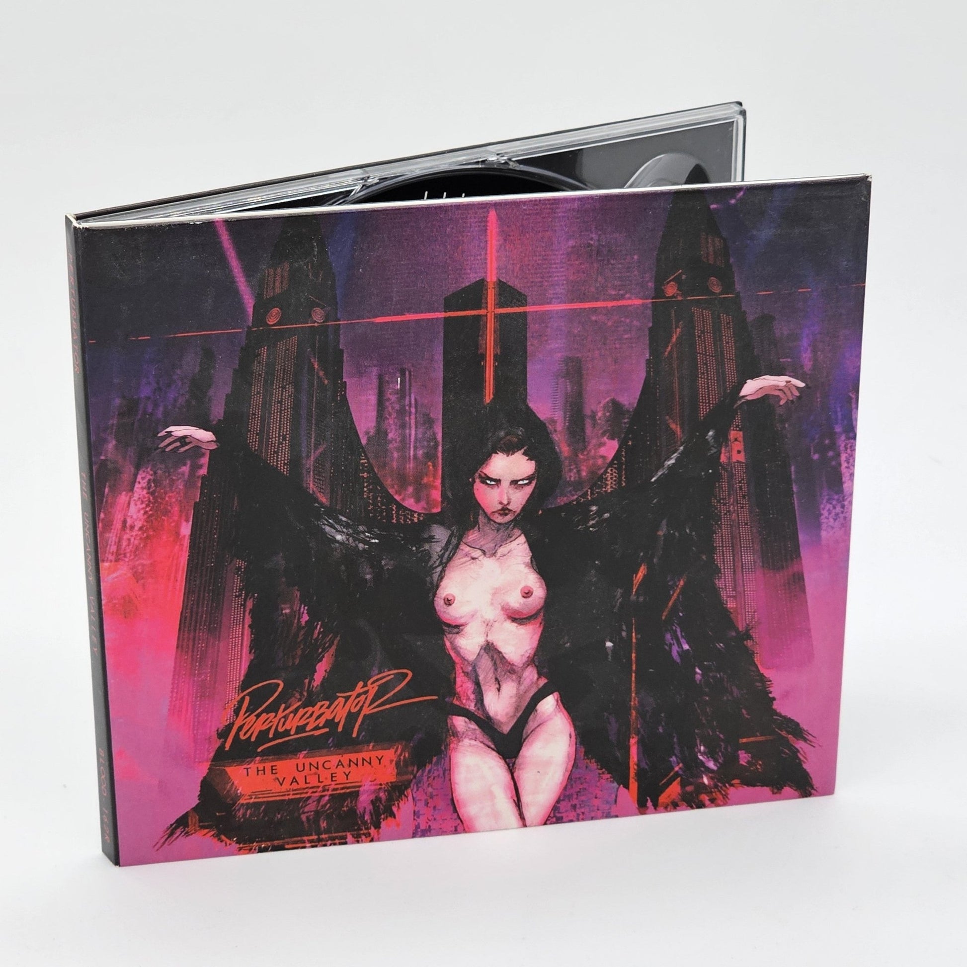 Blood Music - Perturbator | The Uncanny Valley | CD - Compact Disc - Steady Bunny Shop