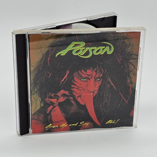 Capitol Records - Poison | Open Up And Say.. Ahh! | CD - Compact Disc - Steady Bunny Shop