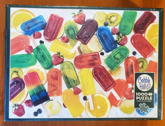 Cobble Hill - Popsicles - 1000 Piece Puzzle - Jigsaw Puzzle - Steady Bunny Shop