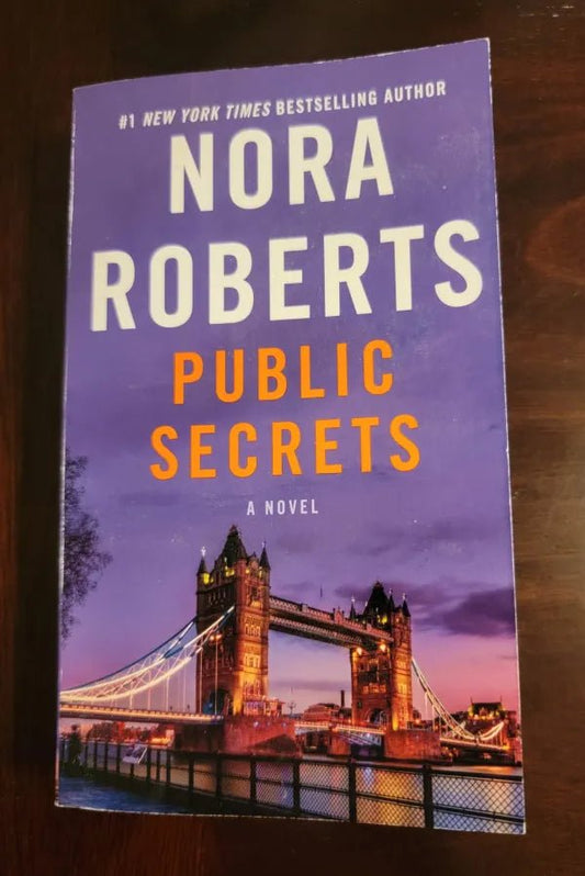 Steady Bunny Shop - Public Secrets - Nora Roberts - Paperback Book - Steady Bunny Shop
