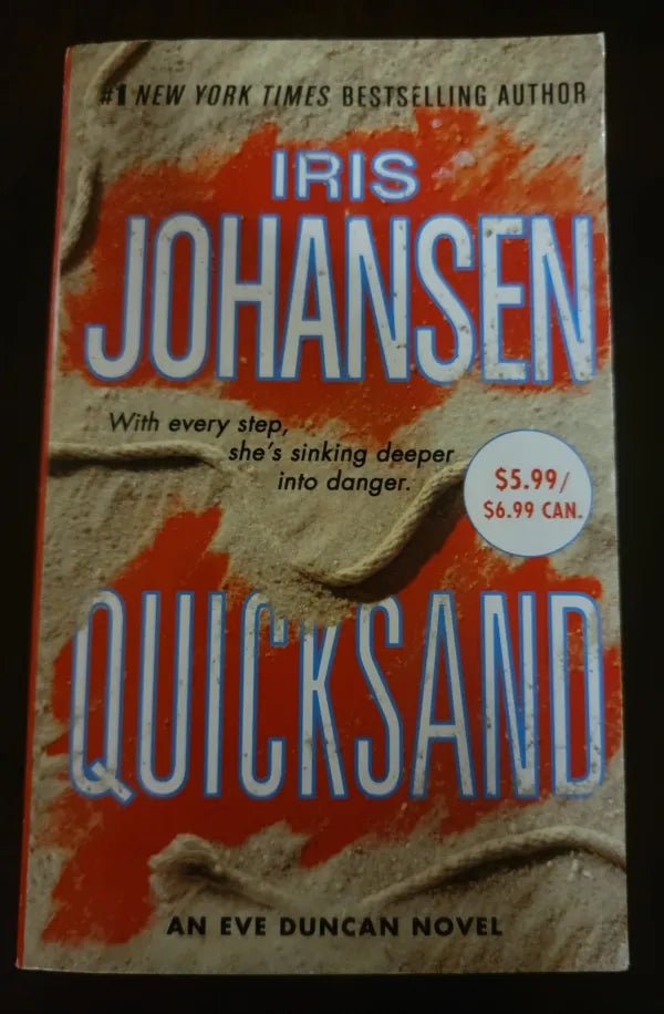 Steady Bunny Shop - Quicksand - Iris Johansen - Paperback Book - Steady Bunny Shop