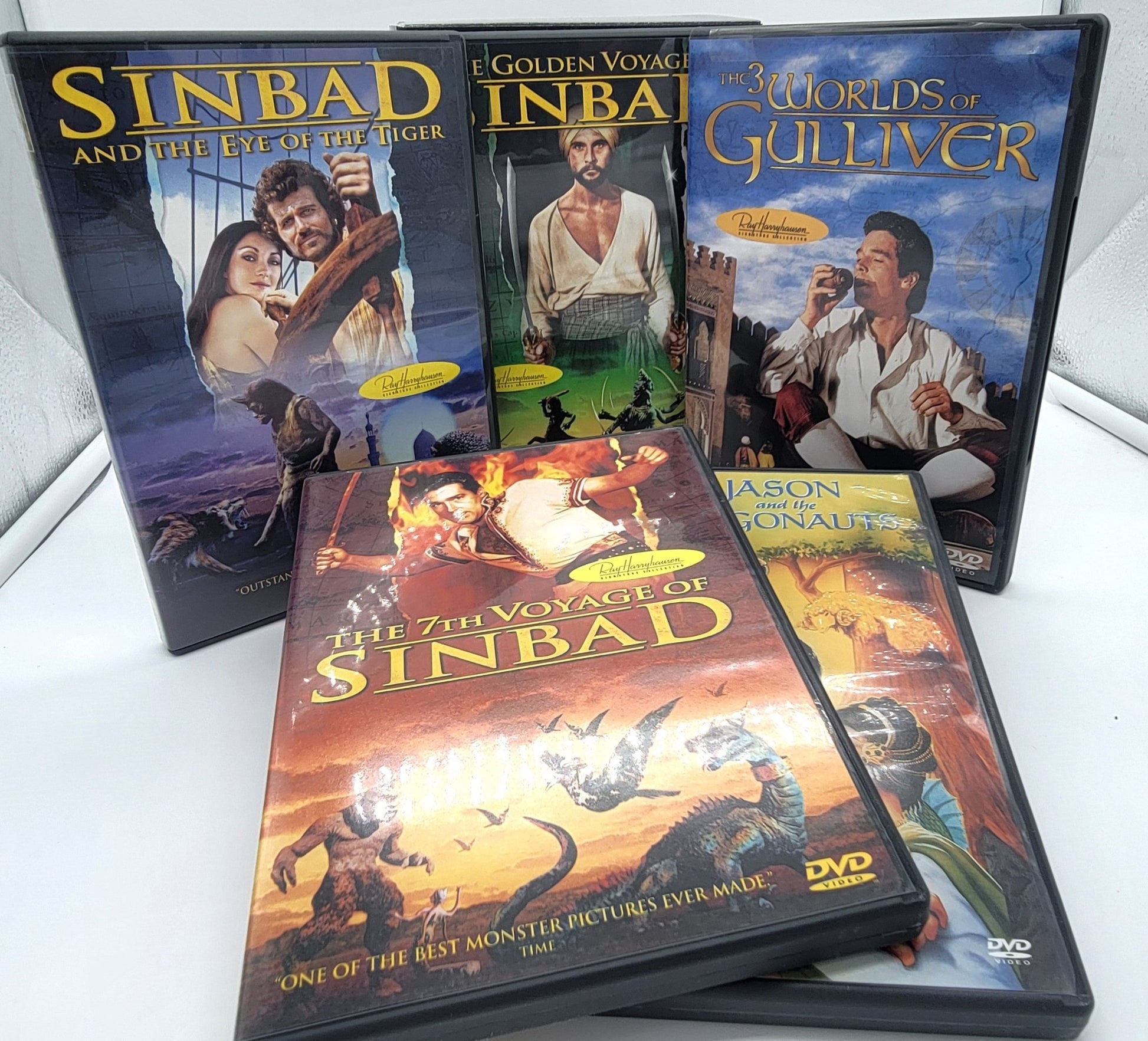 Columbia Pictures - Ray Harryhausen - Legendary Monster Series - The Fantastic Films | SINBAD - 5 Disc Set - DVD - Steady Bunny Shop