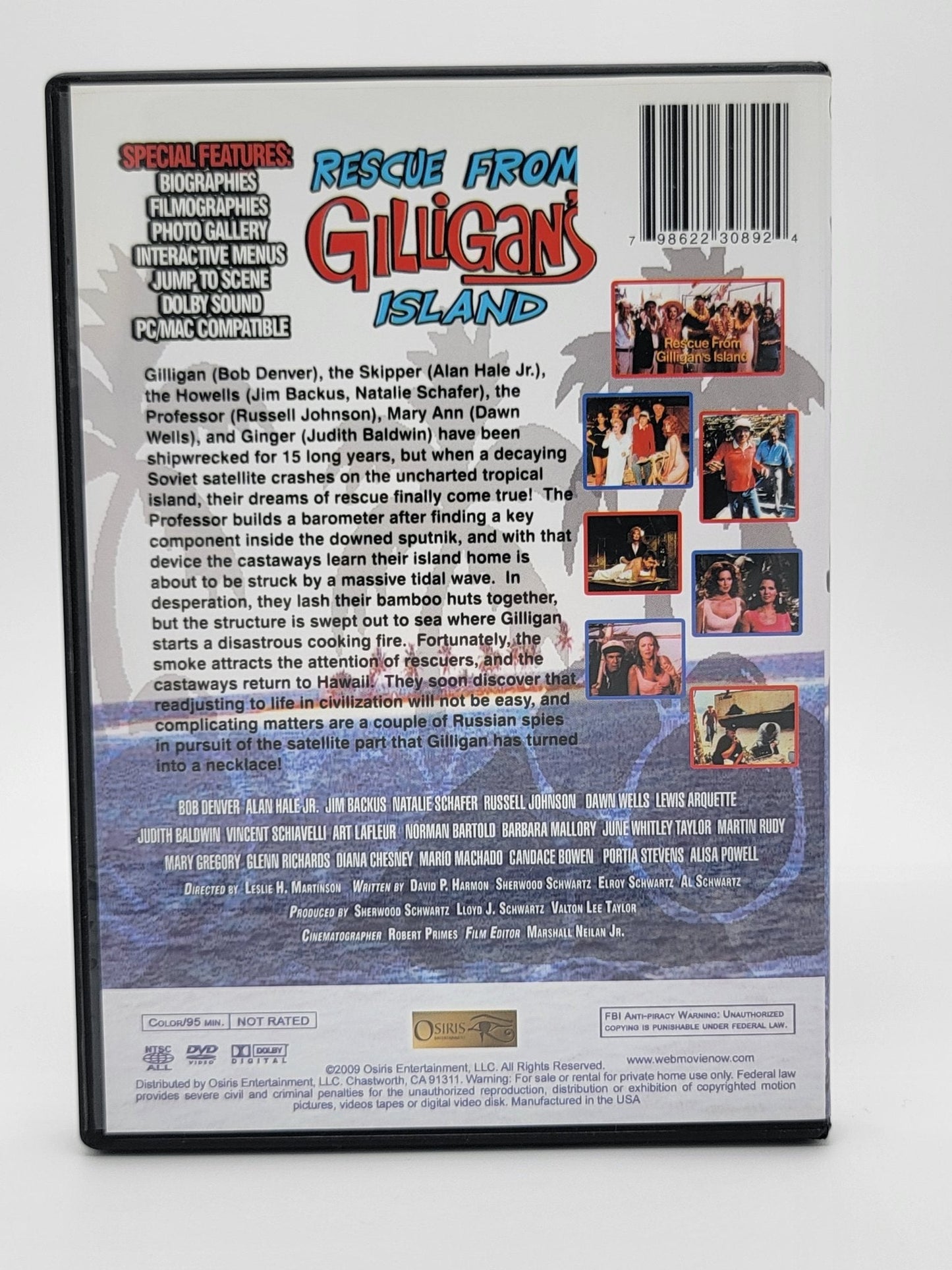 Osiris Productions - Rescue From Gilligan's Island | DVD | Not Rated - DVD - Steady Bunny Shop