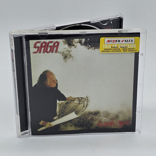 SPV - Saga | Worlds Apart | CD - Compact Disc - Steady Bunny Shop