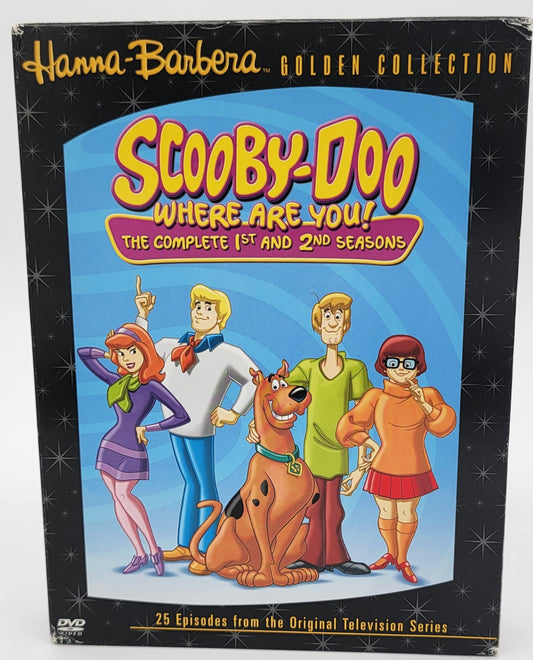 Warner Brothers - Scooby-Doo Where are you | DVD | The Complete 1st 2nd Seasons | Hanna Barbera Golden Collection - DVD - Steady Bunny Shop