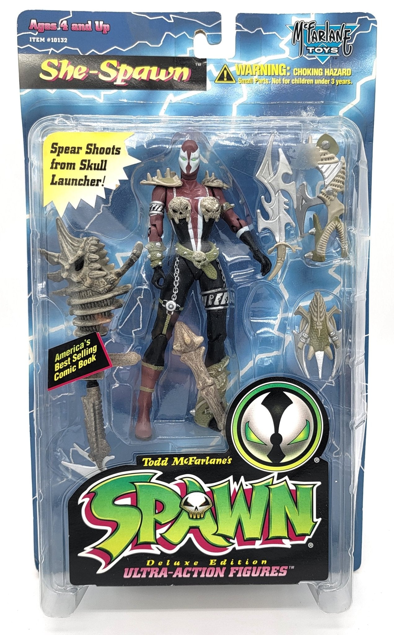 Steady Bunny Shop - She Spawn - Spawn Deluxe Edition Ultra Action Figure | Todd Mcfarlane | Vintage Action Figure - Action Figures - Steady Bunny Shop