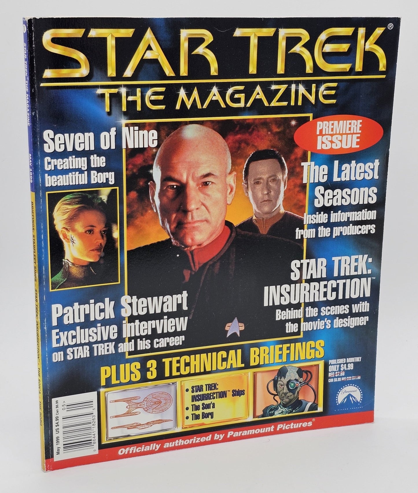 Paramount Home Entertainment - Star Trek The Magazine | Issue #1 May 1999 - Magazine - Steady Bunny Shop