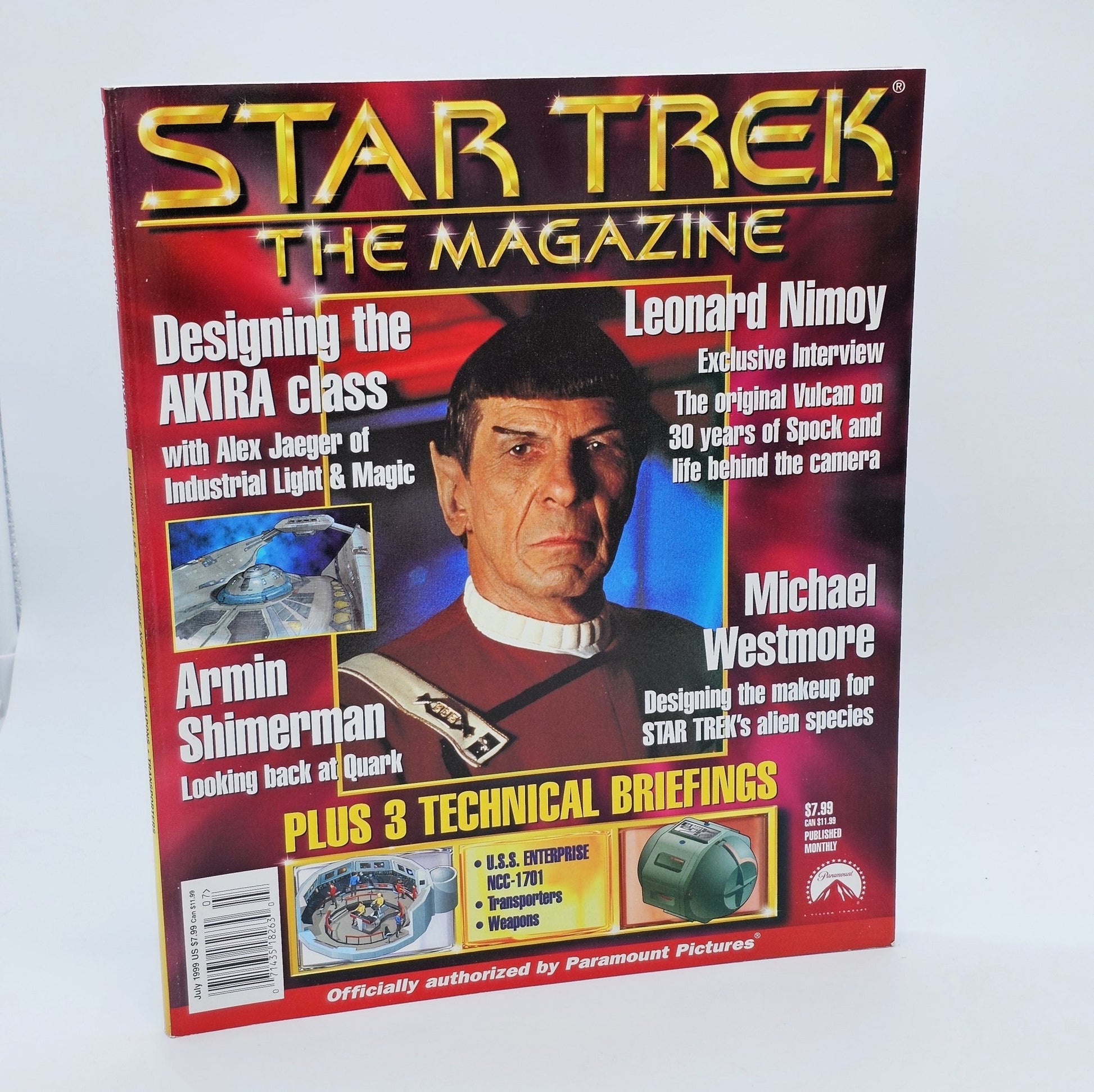 Paramount Home Entertainment - Star Trek The Magazine | Issue #3 July 1999 - Magazine - Steady Bunny Shop