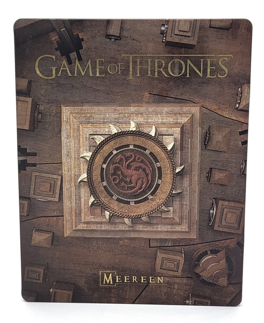 HBO Home Entertainment - Steel Book Game of Thrones - Meereen - The Complete Fifth Season | Blu Ray 4 Disc Set - Limited Edition Collectors Tin - Blu-ray - Steady Bunny Shop