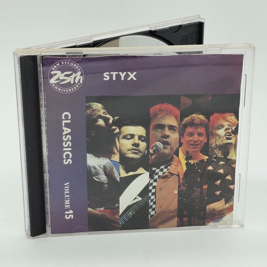A&M Records - Styx | Classics Volume 15 | CD - Compact Disc - Steady Bunny Shop