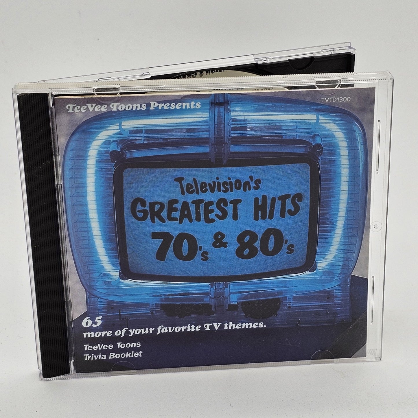 TeeVee Toons - TeeVee Toons | Television's Greatest Hits 70's & 80's | Soundtrack | CD - Compact Disc - Steady Bunny Shop