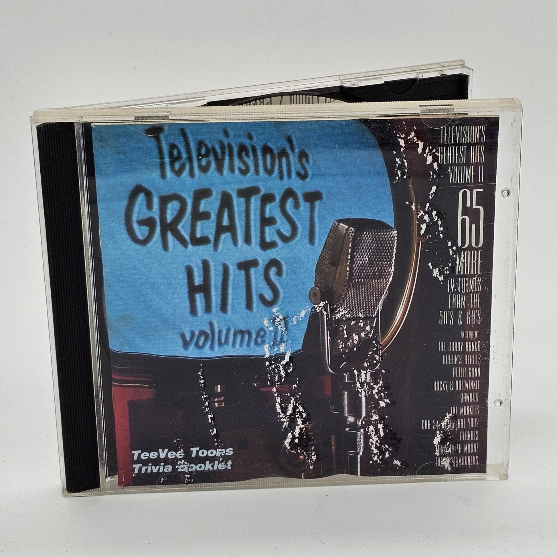 TeeVee Toons - TeeVee Toons | Television's Greatest Hits Volume II | Soundtrack | CD - Compact Disc - Steady Bunny Shop