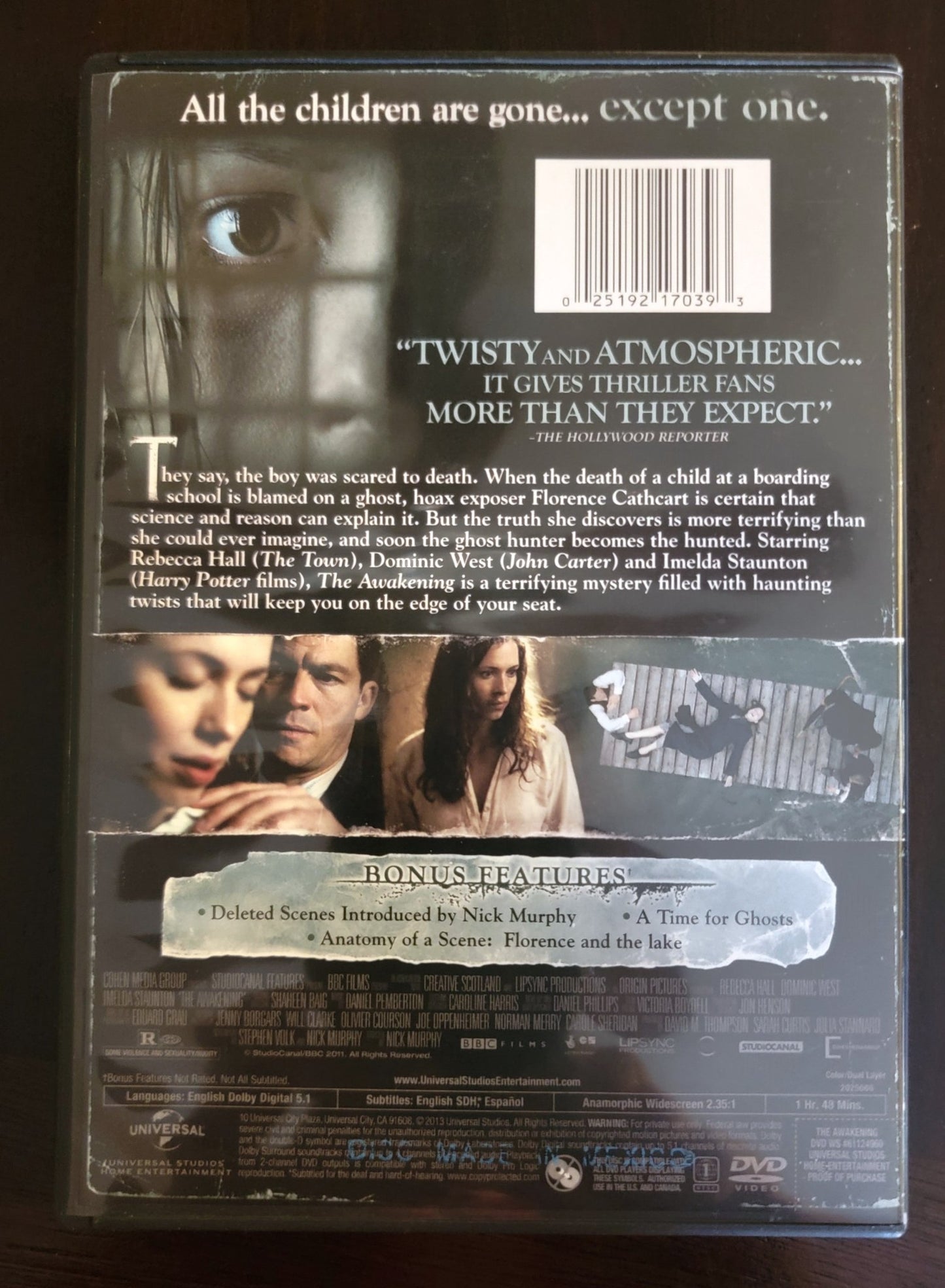 Universal Pictures Home Entertainment - The Awakening | DVD | Widescreen - DVD - Steady Bunny Shop