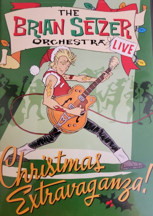 Surfdog Records DVD - The Brian Setzer Orchestra Live | DVD | Christmas Extravaganza - DVD - Steady Bunny Shop