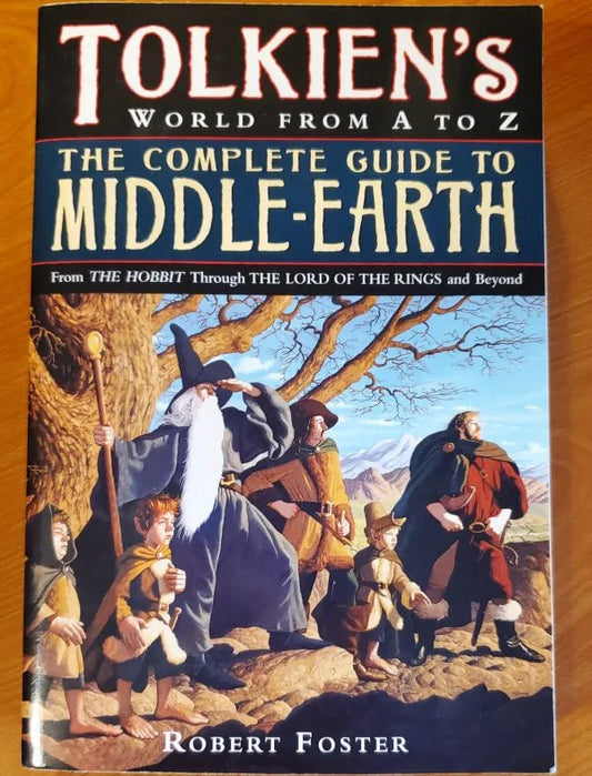 Steady Bunny Shop - The Complete Guide To Middle-Earth - Robert Foster - Paperback Book - Steady Bunny Shop