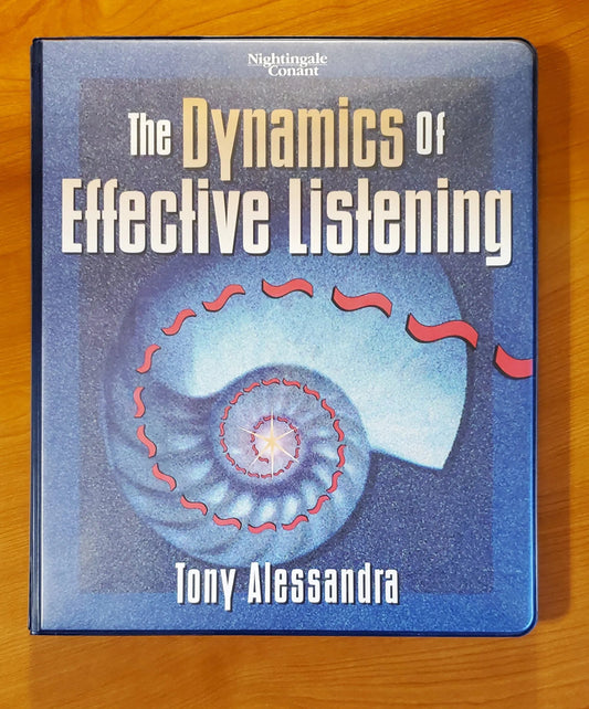 Nightingale Conant - The Dynamics Of Effective Listening - Tony Alessandra - Cassette Tape - Steady Bunny Shop
