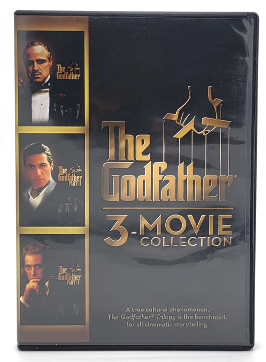 Paramount Pictures Home Entertainment - The Godfather 3-Move Collection | DVD | Widescreen - 3 Disc Set - DVD - Steady Bunny Shop