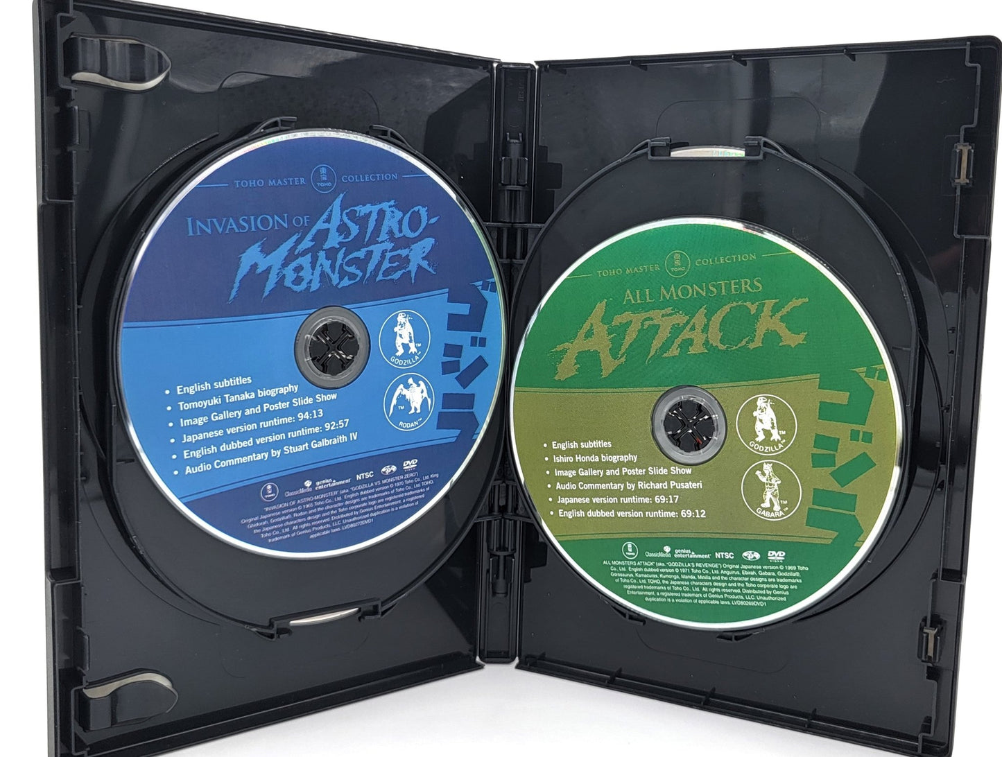 Classic Media - The Godzilla Collection Volume 1 & Volume 2 - 2011 | DVD | 8 Disc Set - Includes the Original Uncut Godzilla - DVD - Steady Bunny Shop