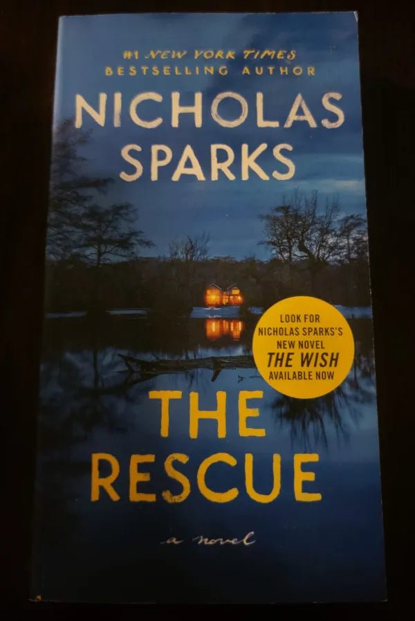 Steady Bunny Shop - The Rescue - Nicholas Sparks - Paperback Book - Steady Bunny Shop