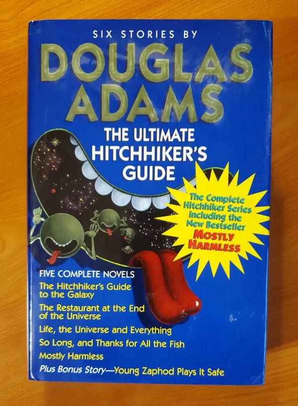 Wings Books - The Ultimate Hitchhiker's Guide - Douglas Adams - Hardcover Book - Steady Bunny Shop