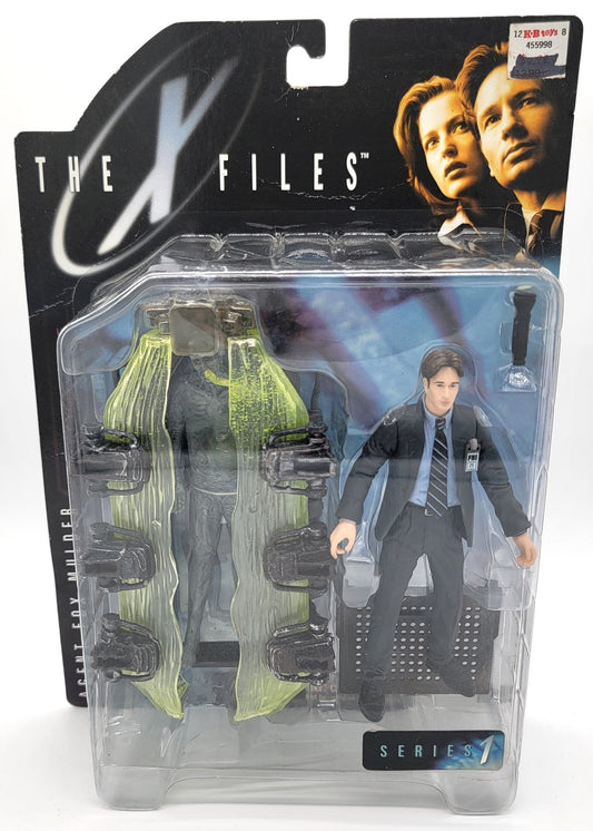 McFarlane's Toys - The X-Files - Agent Fox Mulder 1998 - Series 1 | Todd McFarlane | Vintage Action Figure - Action Figures - Steady Bunny Shop