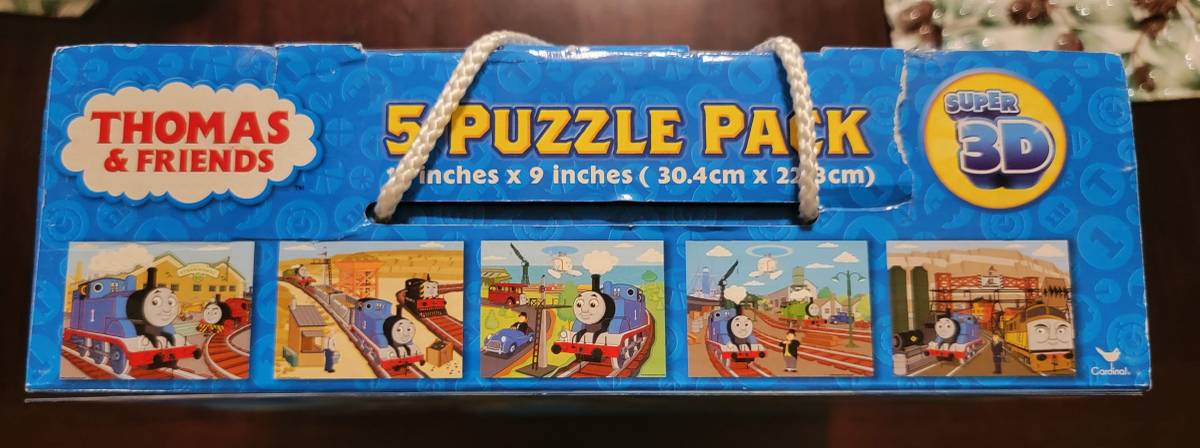 Cardinal - Thomas & Friends | 5 Pack | Super 3D Lenticular Puzzles - Jigsaw Puzzle - Steady Bunny Shop