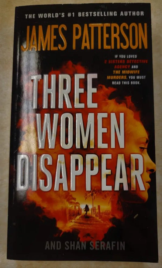 Steady Bunny Shop - Three Women Disappear - James Patterson - Paperback Book - Steady Bunny Shop