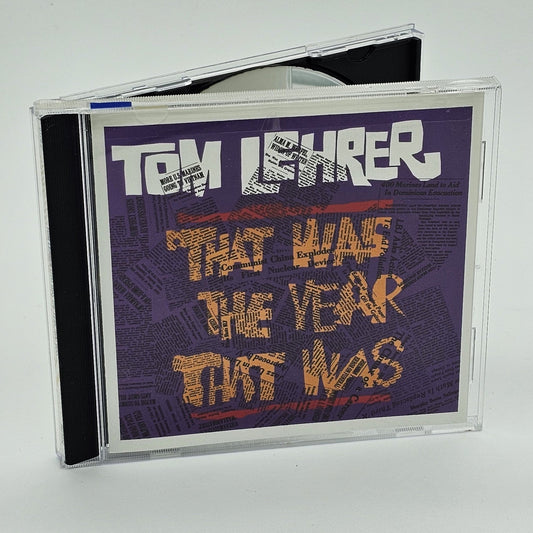 Reprise Records - Tom Lehrer | That Was The Year That Was | CD - Compact Disc - Steady Bunny Shop