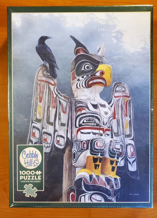 Cobble Hill - Totem Pole In The Mist - 1000 Piece Puzzle - Jigsaw Puzzle - Steady Bunny Shop