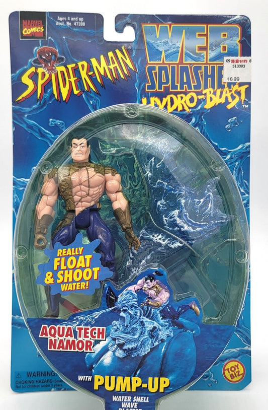 Toy Biz - Toy Biz | Aqua Tech Namor - Spiderman | Vintage Marvel Action Figure - Action Figures - Steady Bunny Shop