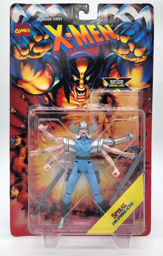 Toy Biz - Toy Biz | Invasion Series - X-Men Spiral 1995 | Vintage Marvel Action Figure - Action Figures - Steady Bunny Shop