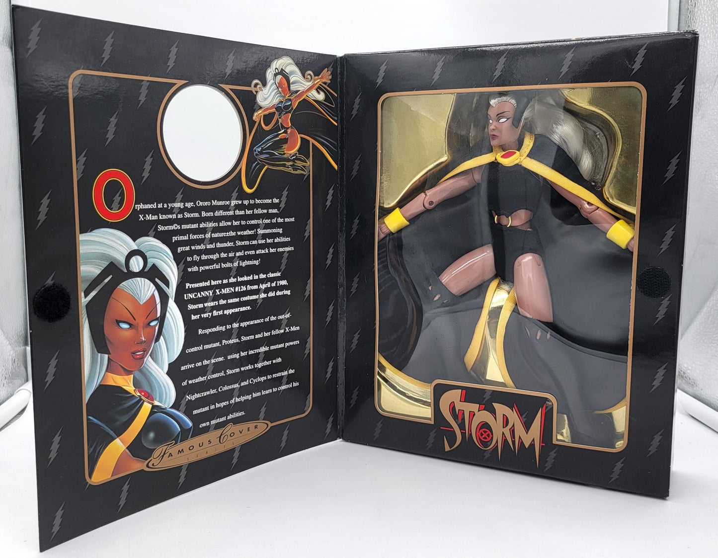 Toy Biz - Toy Biz | Marvel Famous Cover Series - Storm 1997 | Posable Figure | Limited Vintage Action Figure - Action Figures - Steady Bunny Shop