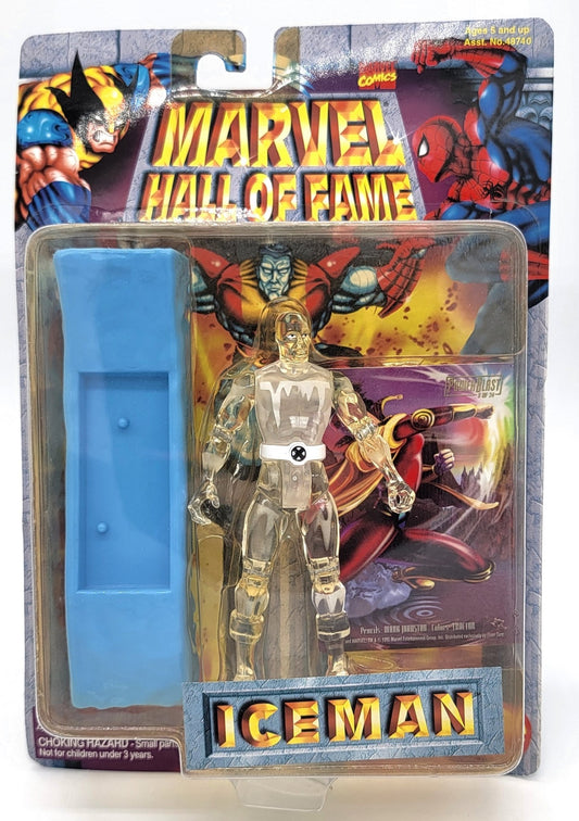 Toy Biz - Toy Biz | Marvel Hall of Fame - Iceman 1996 | Vintage Action Figure - With trading card - Action Figures - Steady Bunny Shop