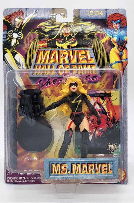 Toy Biz - Toy Biz | Marvel Hall of Fame She Force - Ms. Marvel 1996 | Vintage Action Figure - Action Figures - Steady Bunny Shop