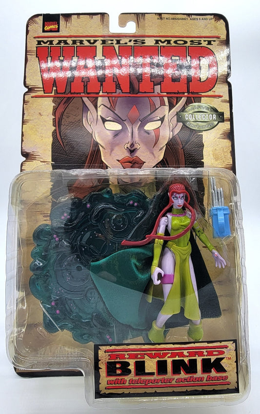 Toy Biz - Toy Biz | Marvel's Most Wanted - Blink 1998 | Marvel Collector Edition - Vintage Mavel Action Figure - Action Figures - Steady Bunny Shop