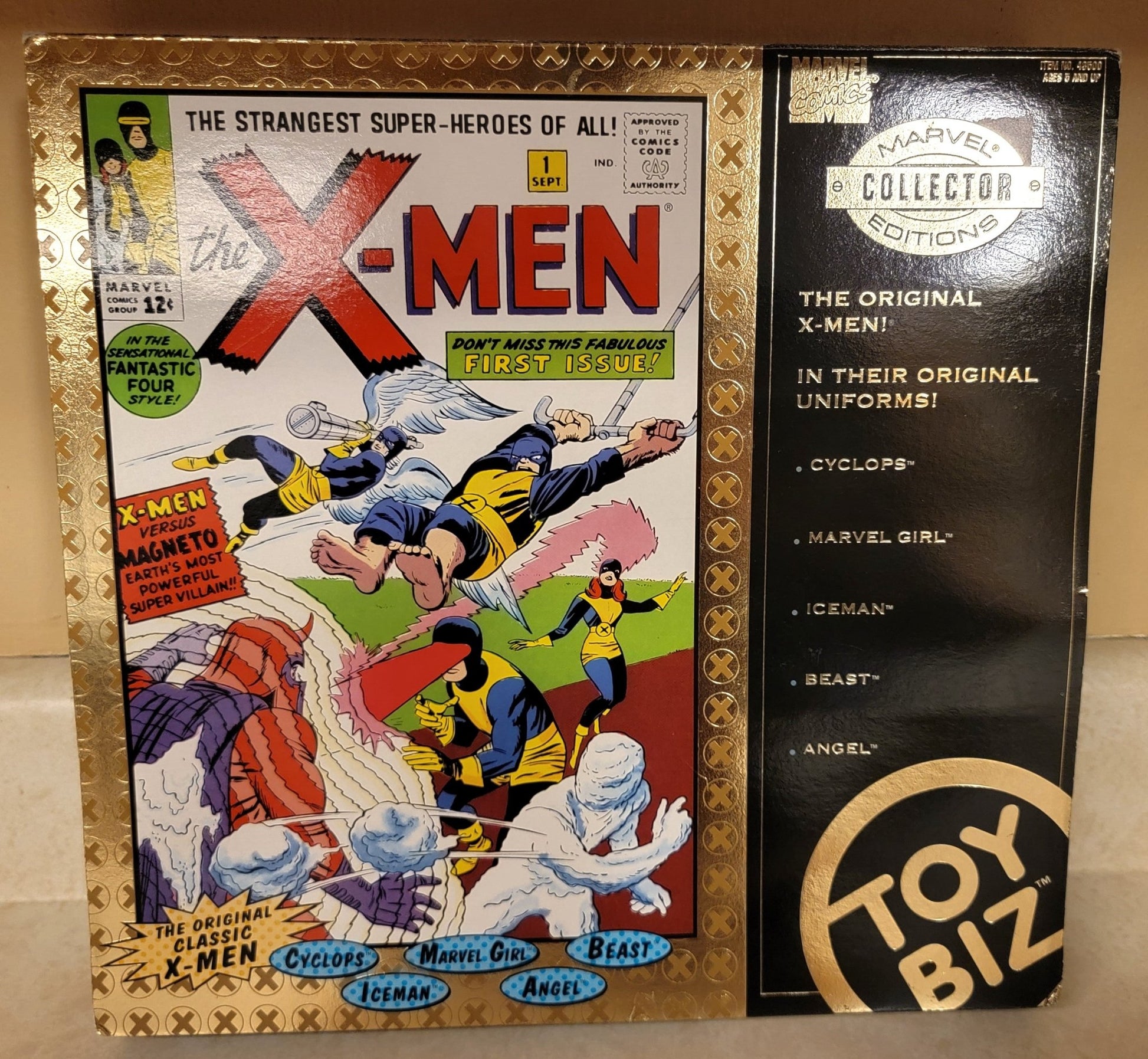 Toy Biz - Toy Biz | The Original Classic X Men in original Uniforms 1997 | Marvel Collector Editions | Vintage Action Figure - Action Figures - Steady Bunny Shop