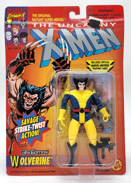 Toy Biz - Toy Biz | The Uncanny X-Men 3rd Edition Wolverine 1996 | Vintage Action Figure - Action Figures - Steady Bunny Shop